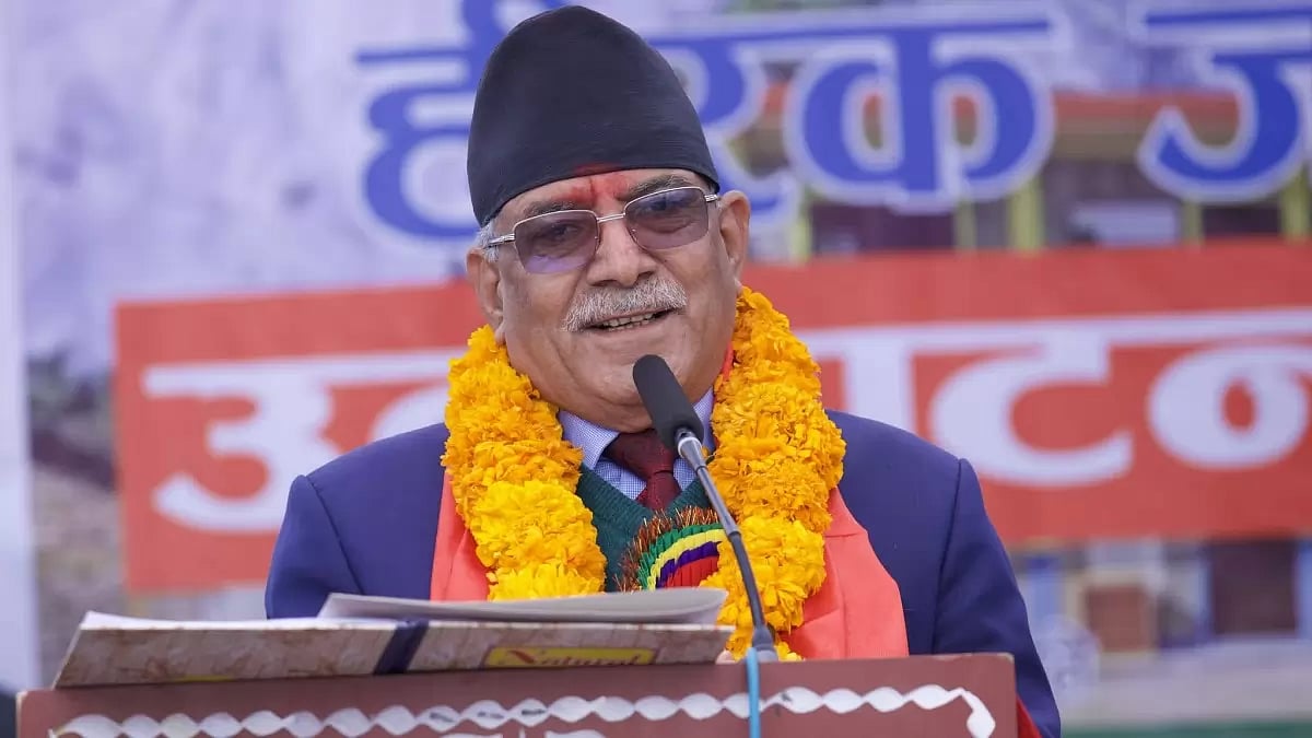 New Nepali Prime Minister Pushpa Kamal Dahal Prachanda 