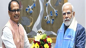 MP CM Shivraj Singh Chouhan meets PM Modi