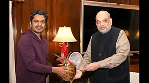 Nawazuddin Siddiqui pays a courtesy call on Amit Shah