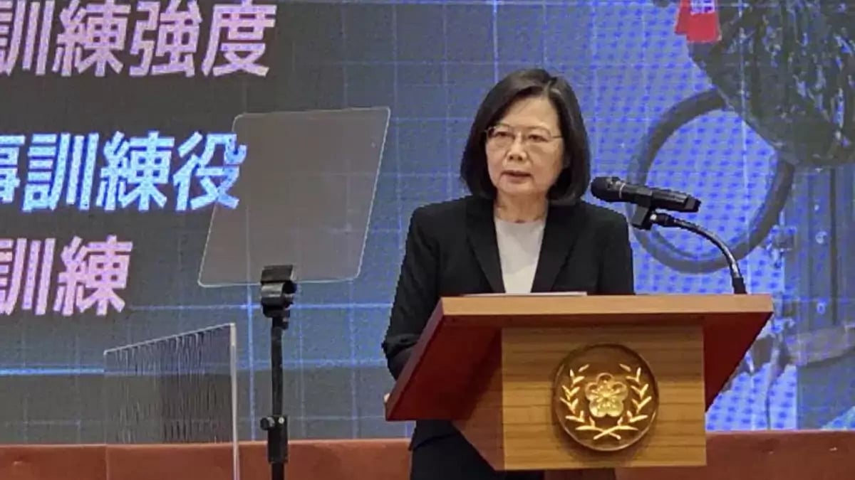 Taiwans President Tsai Ing-wen 