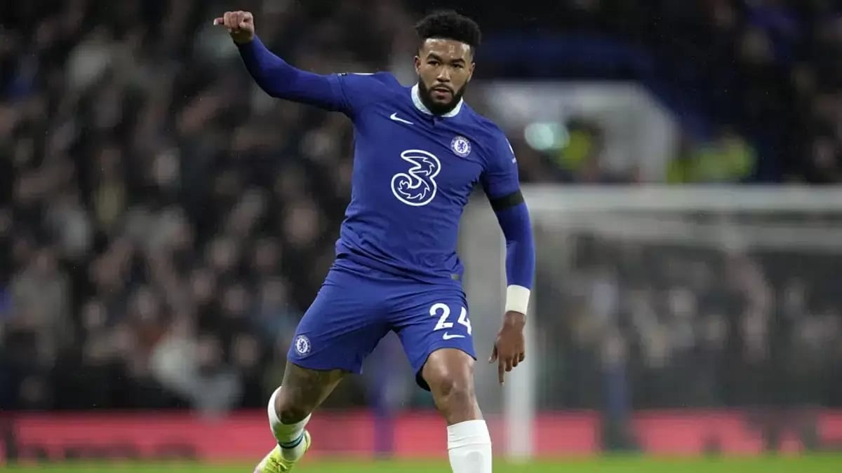 James was left out of England’s WC squad after sustaining a knee injury in October.