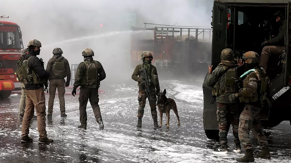 Security force encounter with terrorists in J&K