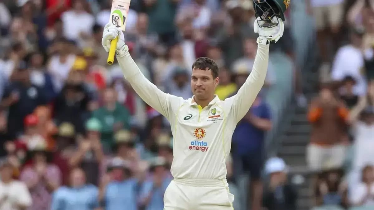 Alex Carey scored his maiden Test century for Australia, hitting 13 boundaries in his tally of 111. 