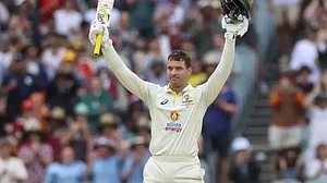 Alex Carey scored his maiden Test century for Australia, hitting 13 boundaries in his tally of 111.