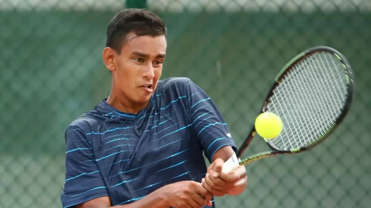 Mukund won the ITF Future event in Portugal in September.