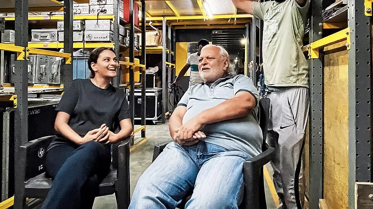 Film Set: Life Is More Than Light And Shade For A Gaffer