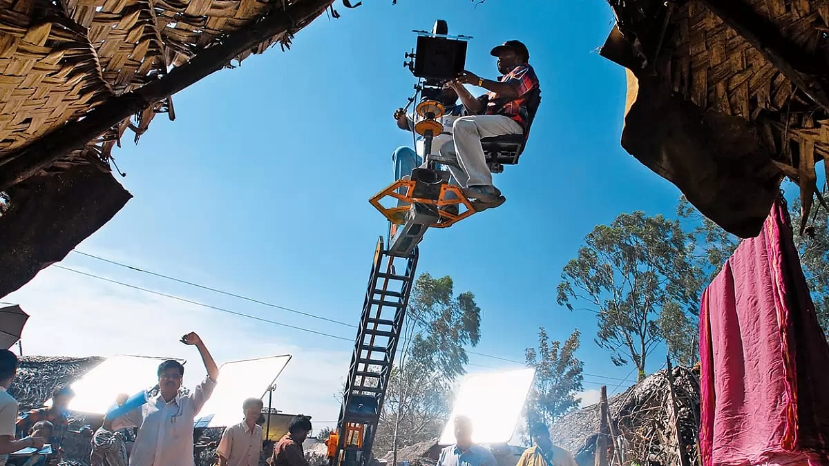 Rallying For Cine-workers During Covid