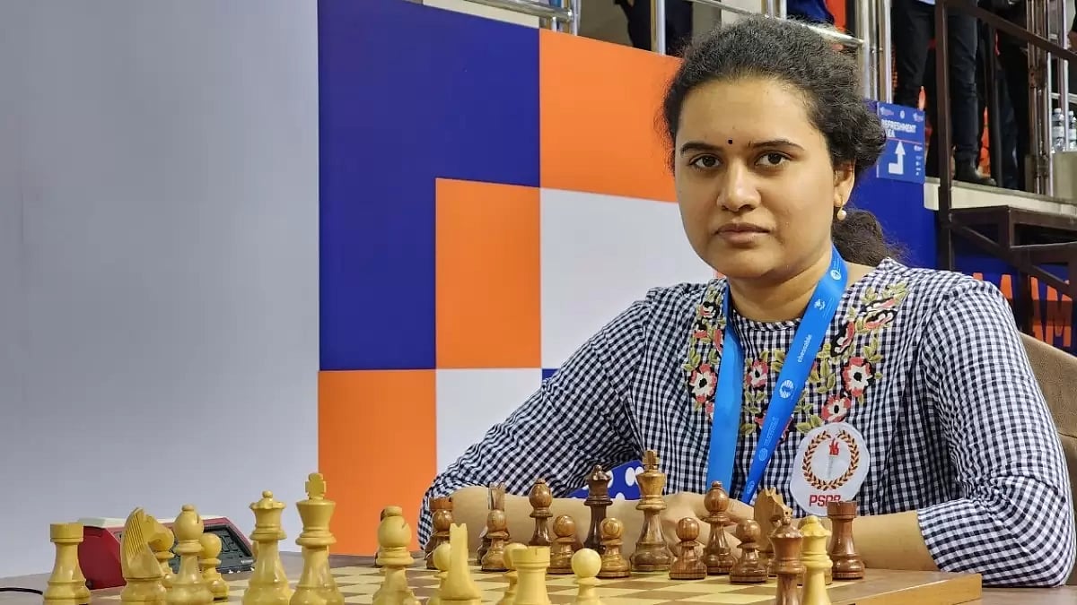 Humpy registered seven wins and drew with compatriot Dronavalli Harika in the 14th round.