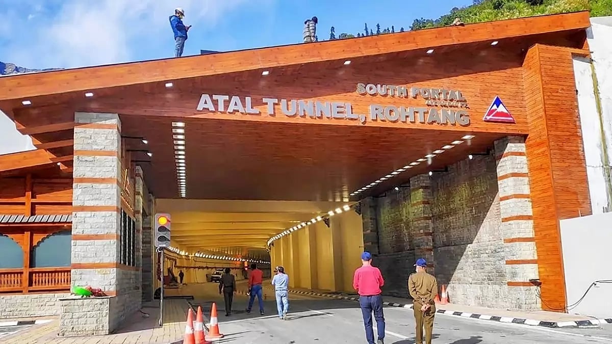 Atal Tunnel in Himachal