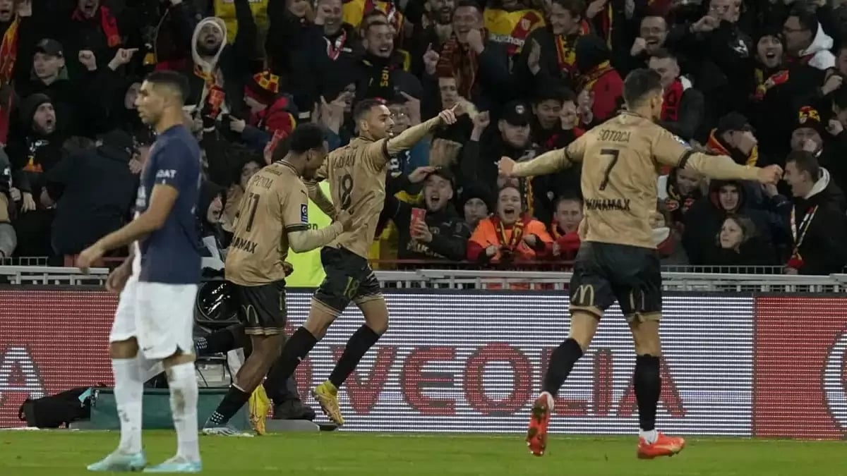 PSG was without Neymar, through suspension, and World Cup winner Lionel Messi.