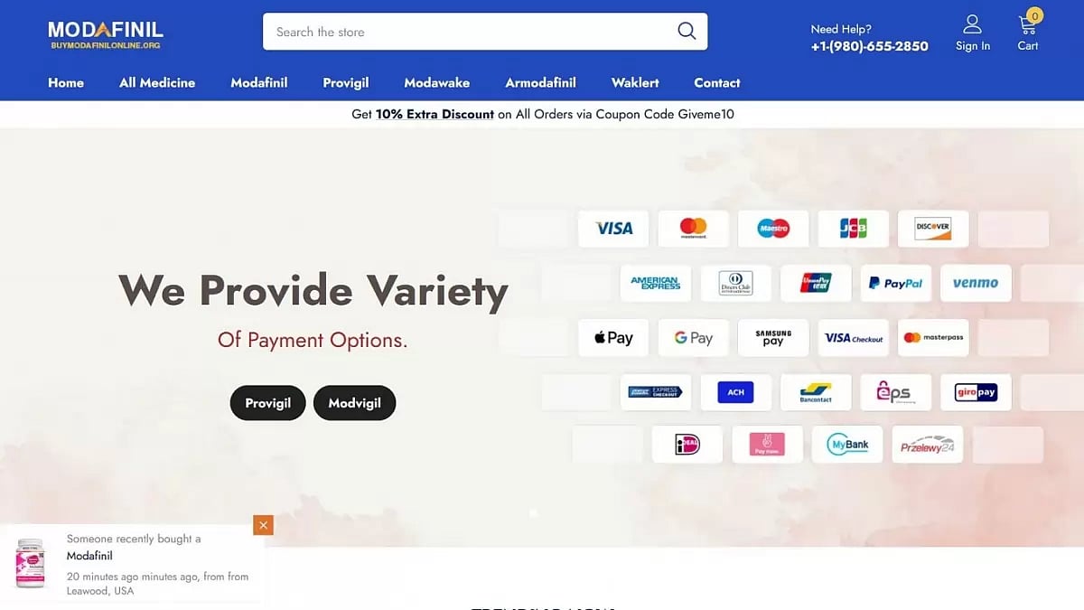 Buy Modafinil Online