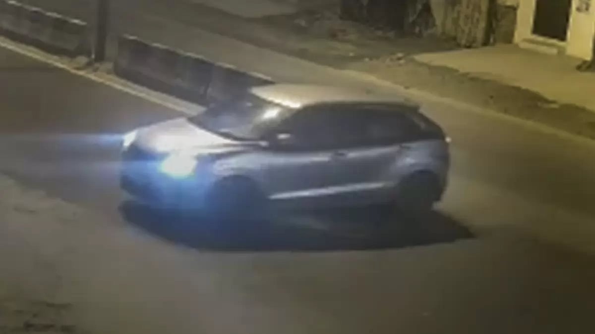 Sultanpuri Accident: Video grab of the car