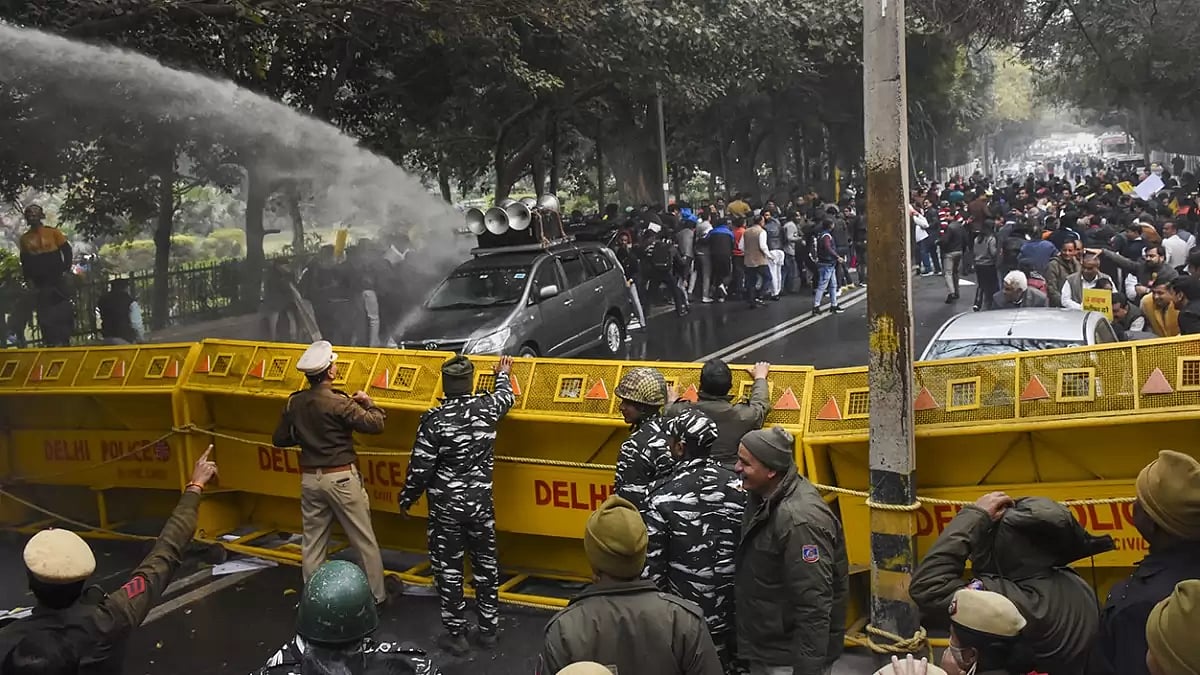 Protest over Sultanpuri incident