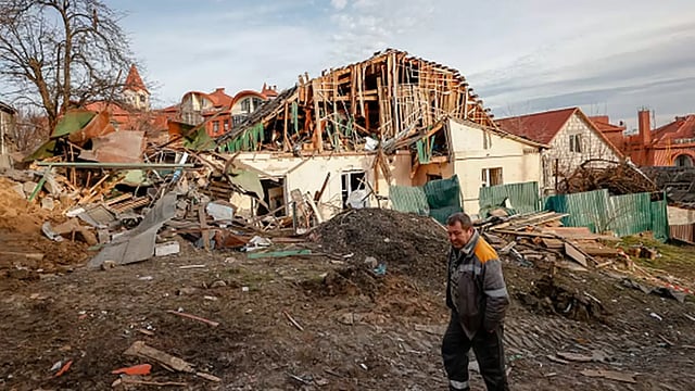 See How Russian Missiles Ruin Civilian Neighbourhoods In Ukraine