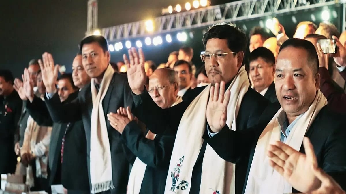 Opening ceremony of 2nd edition of NE Olympic Games, Shillong, Meghalaya