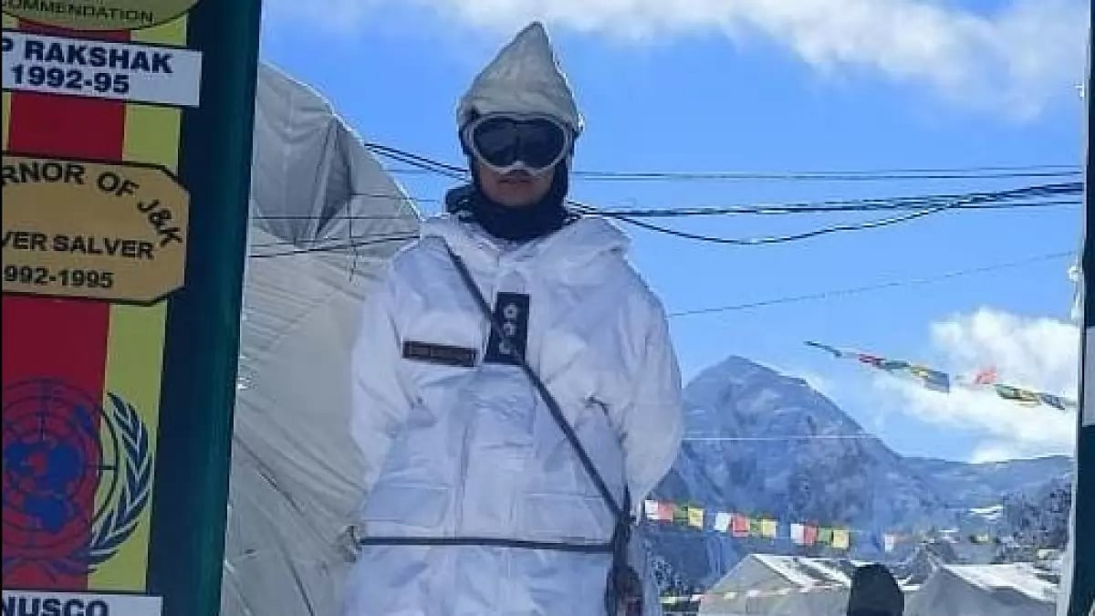 Captain Shiva Chauhan of Indian Army, first woman officer posted at Siachen Glacier