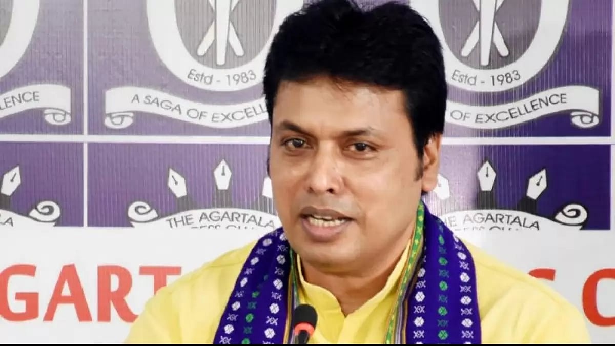 Ex-Tripura CM Biplab Kumar Das
