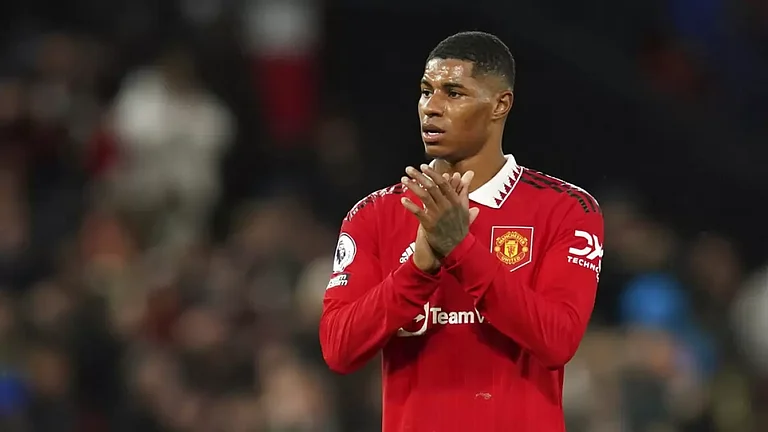 File image of Marcus Rashford - null