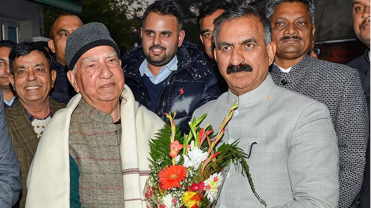 Chief Minister Sukhvinder Singh Sukhu