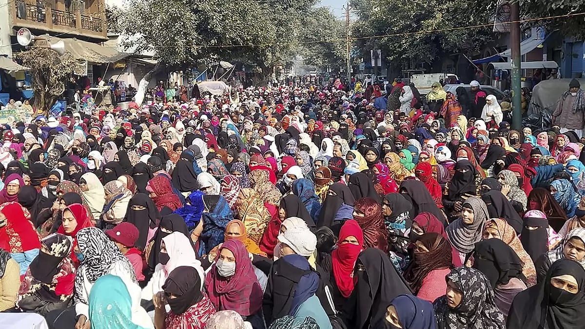 Haldwani protest