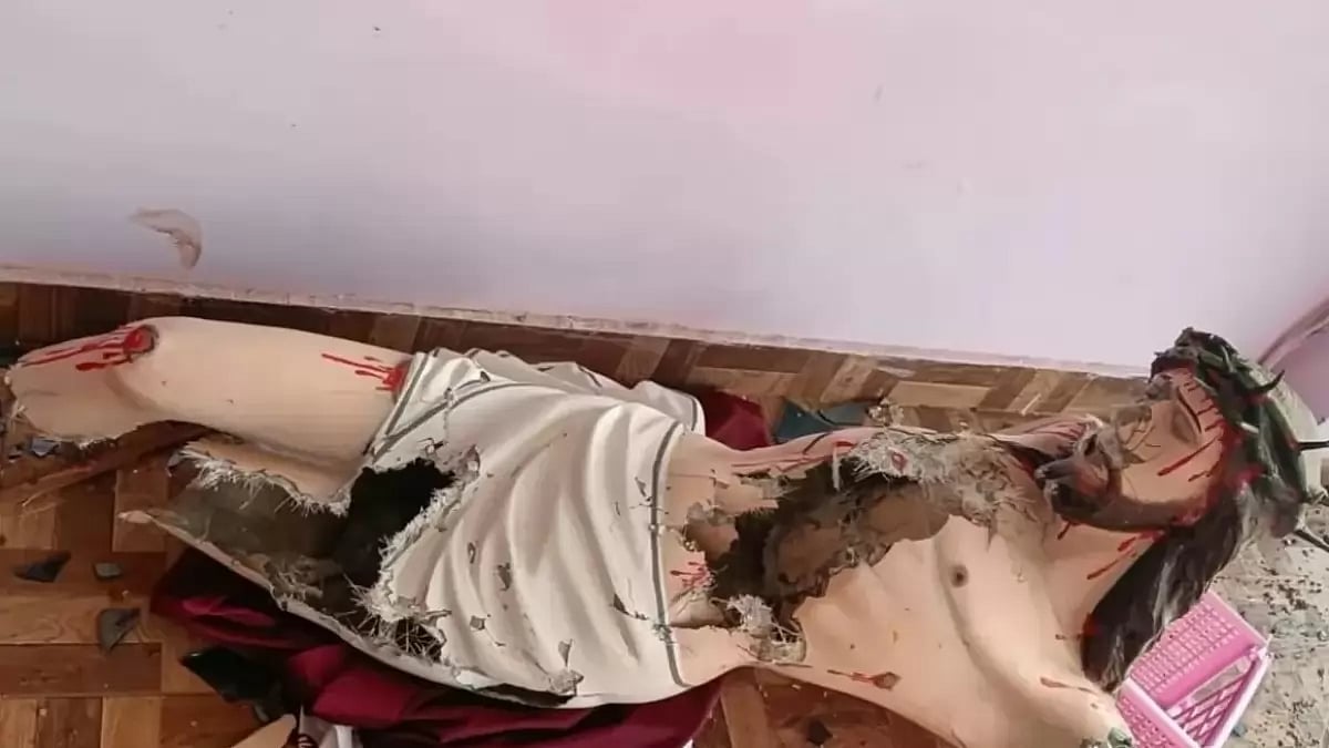 Recently a mob comprising Hindu right-wing groups vandalised a church in Narayanpur, Chhattisgarh