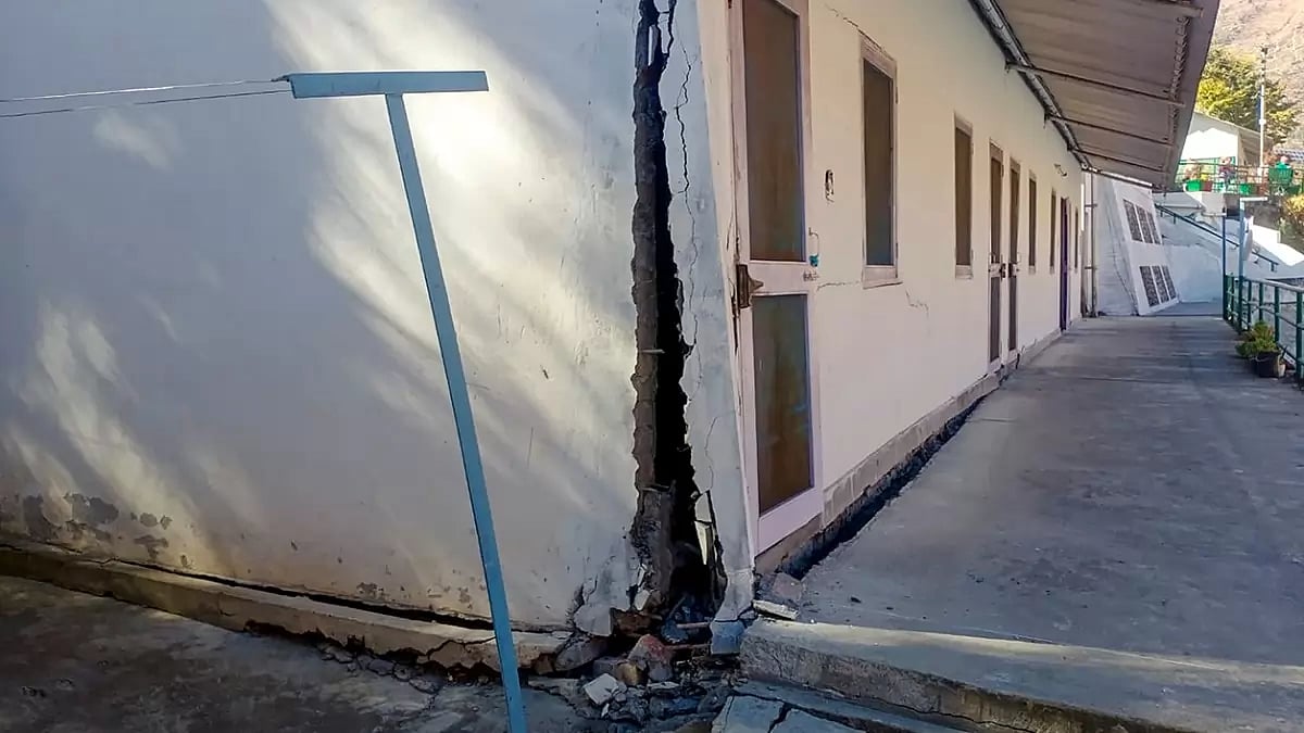 Landslides in Joshimath