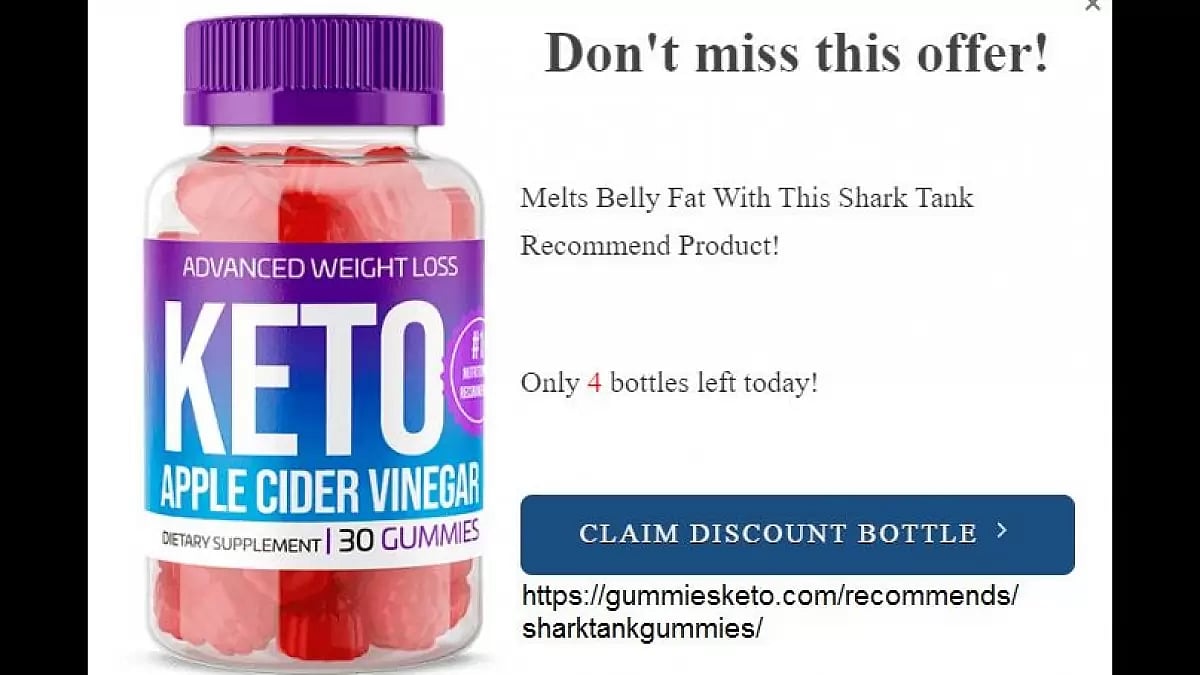 Keto Gummies Shark Tank