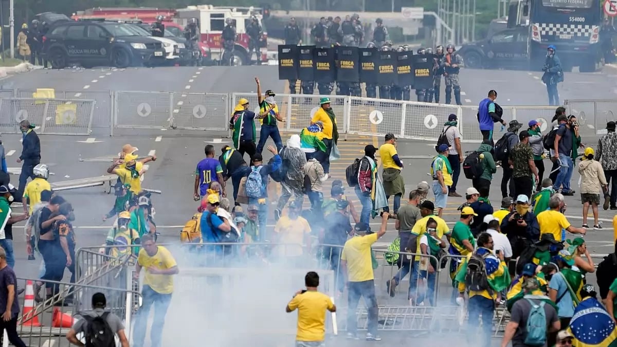 Pro-Bolsonaro supporters stormed Congress on Sunday