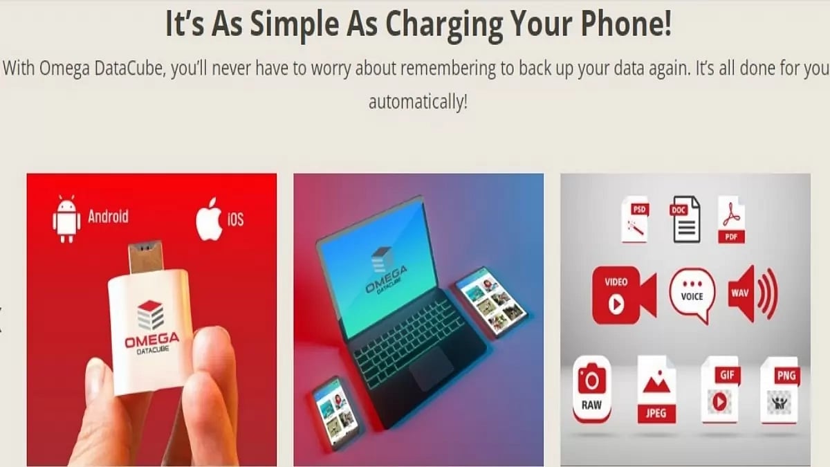 Omega Datacube Device