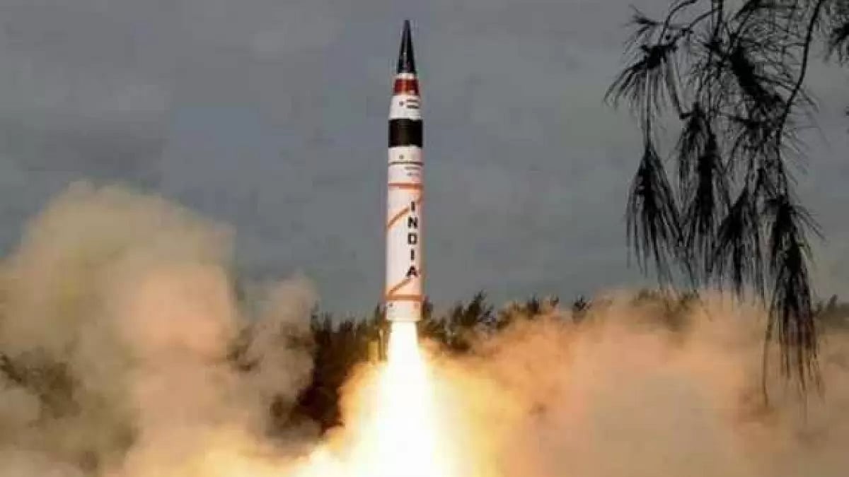 Representative image of a missile launch