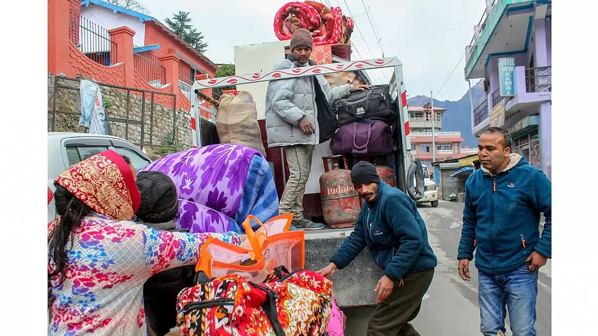 Gradual sinking Joshimath