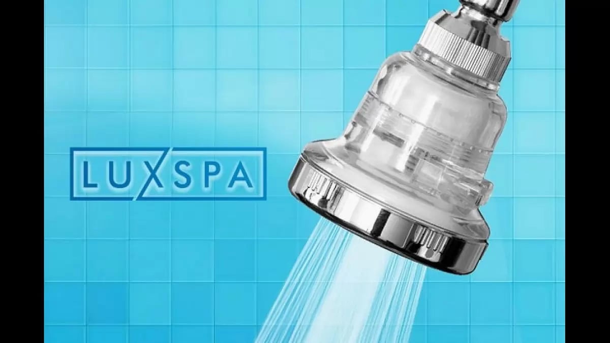 LuxSpa Shower Head Water Filter
