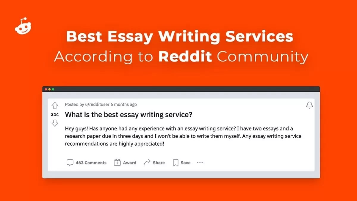 Best Essay Writing Service According To Reddit Community