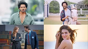 Screenshots from 'Shehzada' trailer