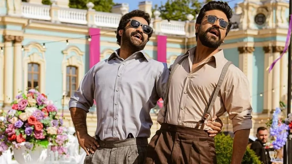 A Still From Naatu Naatu From RRR