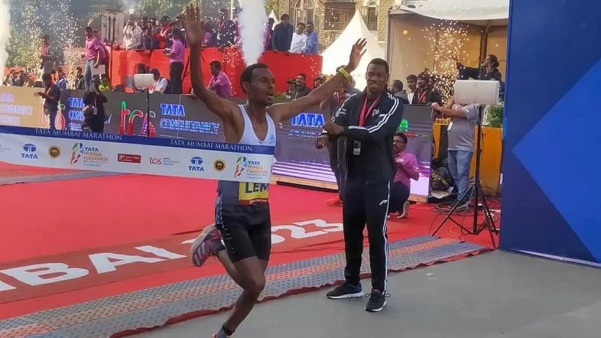 Lemi won the Boston Marathon in 2016.