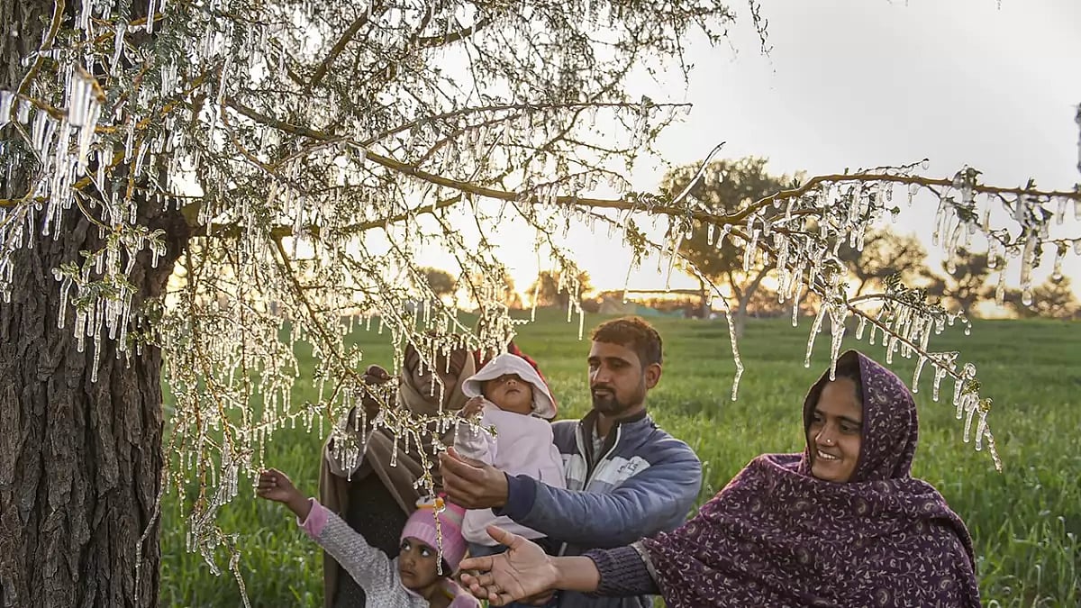 Cold day in Fatehpur