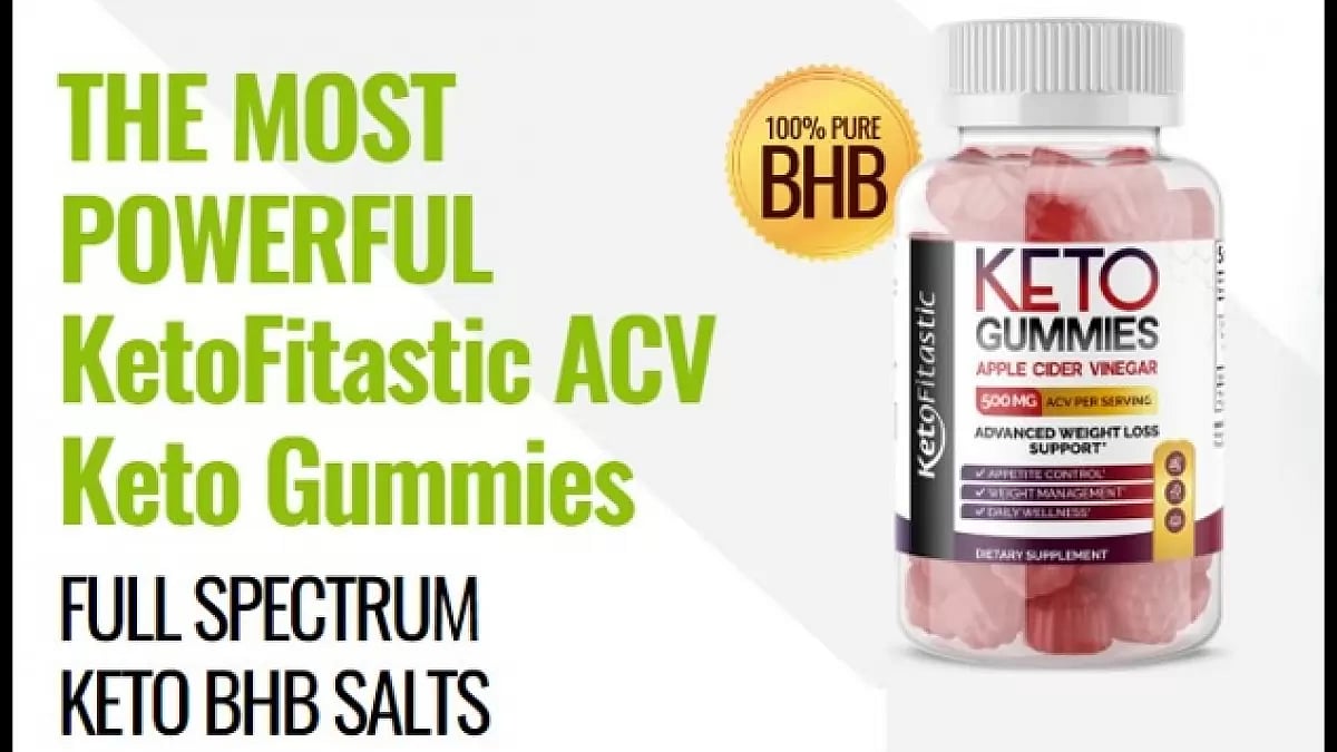 KetoFitastic ACV Keto Gummies