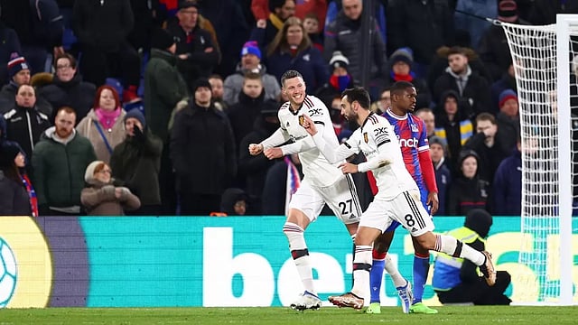 English Premier League 2022-23: Manchester United Draw 1-1 At Crystal Palace Ahead Of Arsenal Showdown