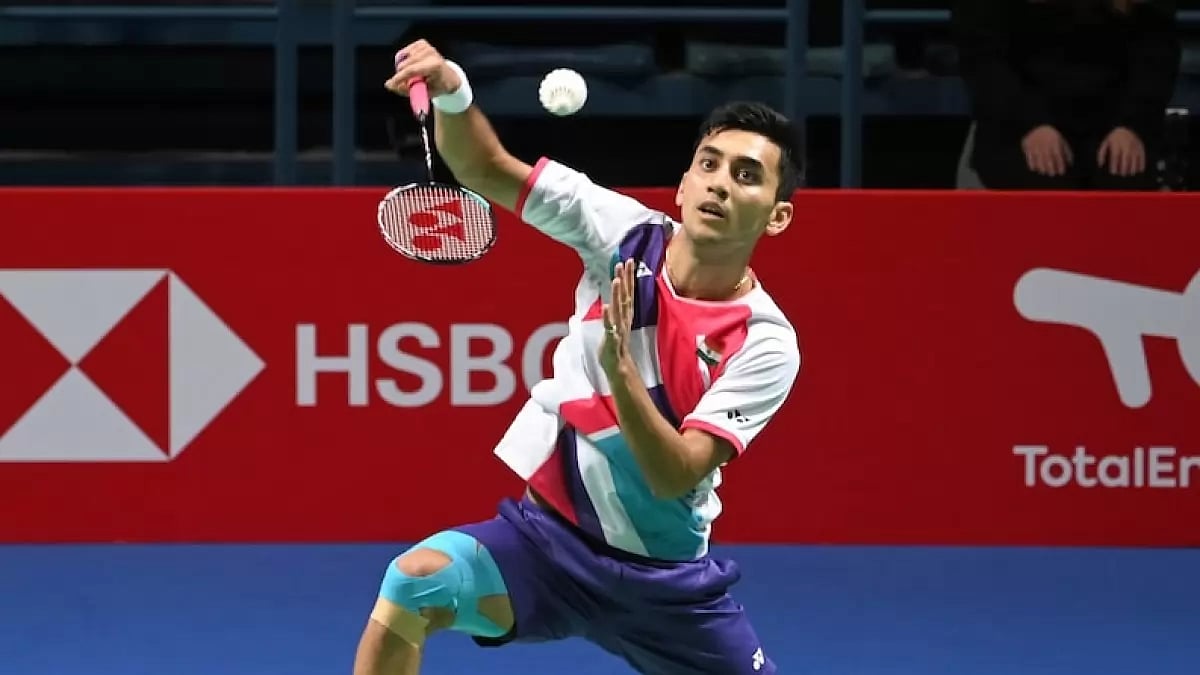 Sen went down fighting 21-16, 15-21, 18-21 against Gemke.