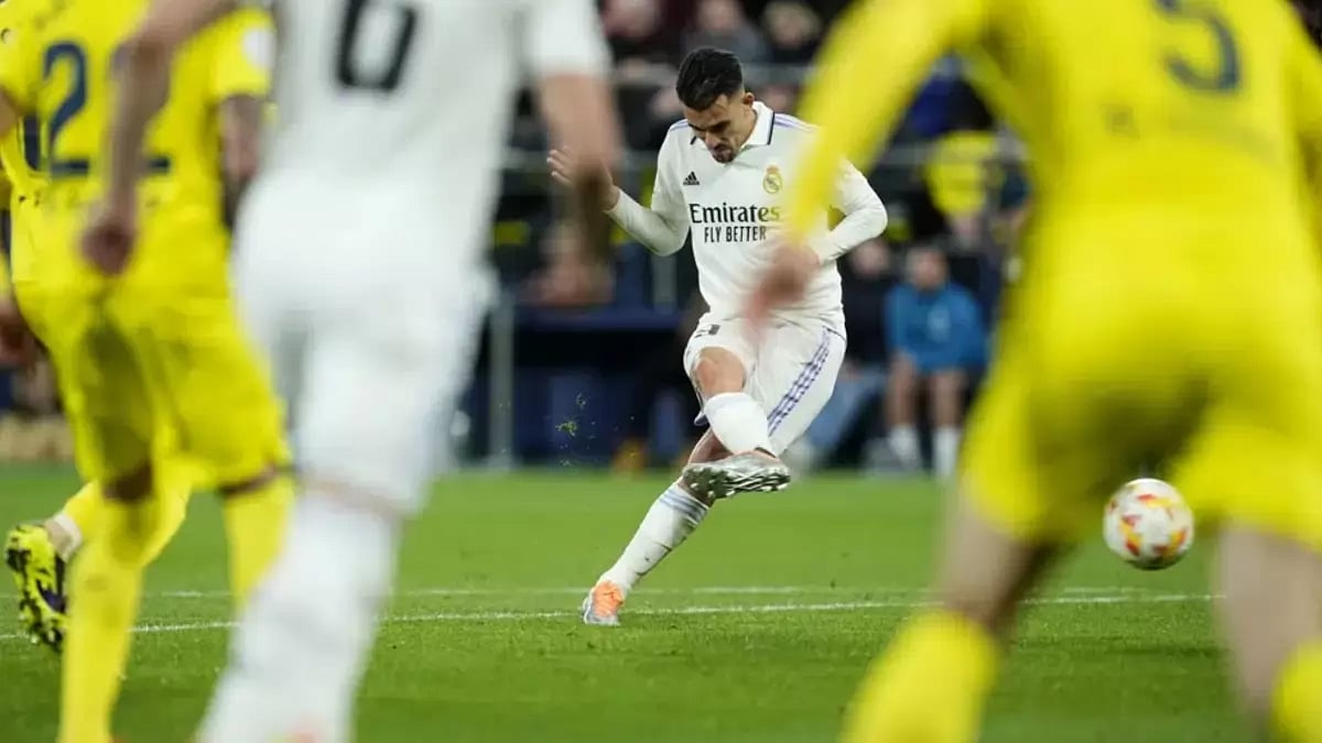 Madrid rallied to overcome a two-goal deficit in the first half and defeated Villarreal 3-2.
