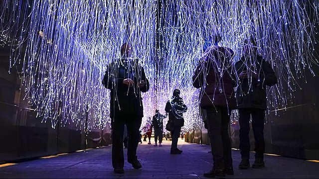 Canary Wharf Winter Lights Festival Returns For The First Time Since 2020