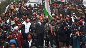 Bharat Jodo Yatra in Kathua district