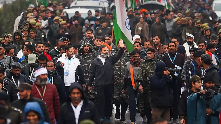 Bharat Jodo Yatra in Kathua district - null