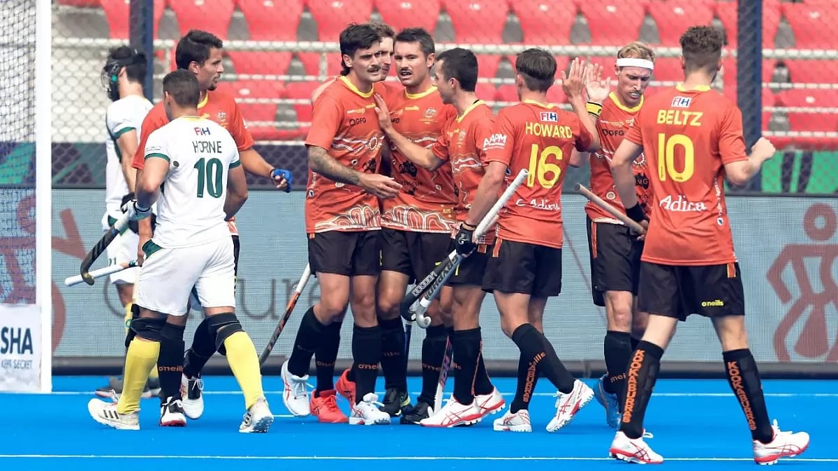 Australia will face the winner of the crossover match between Malaysia and Spain in the QF.