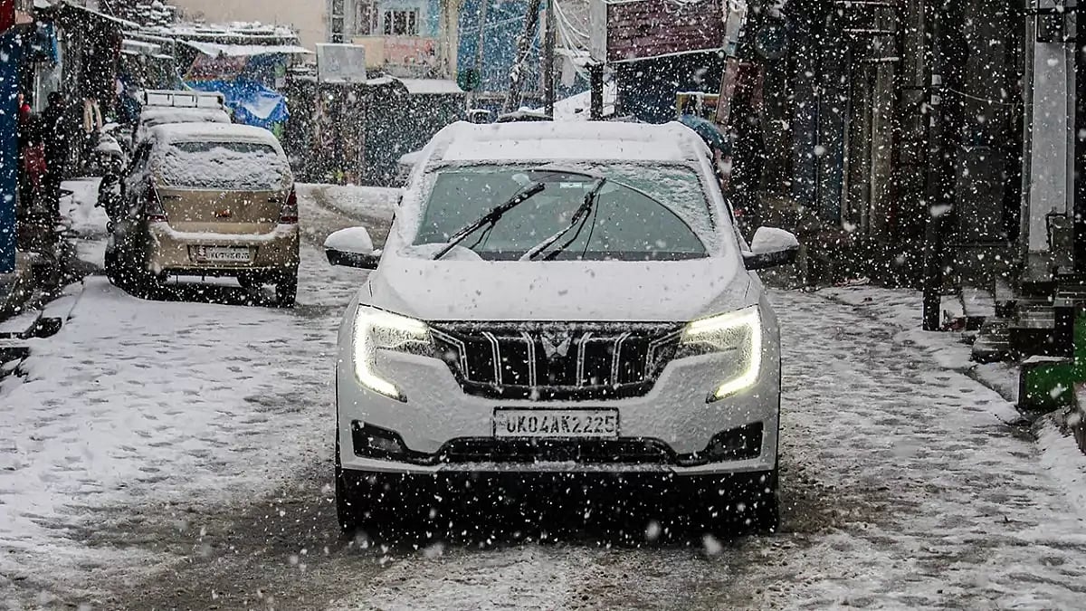 Snowfall in Joshimath