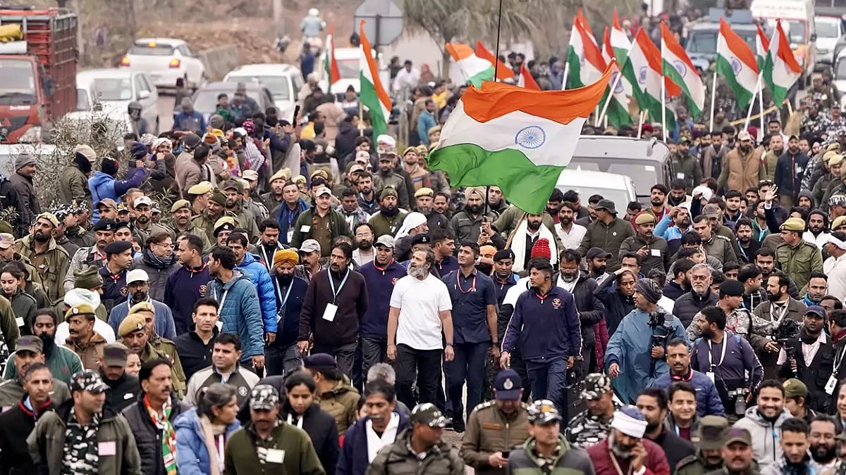 Bharat Jodo Yatra in J&K