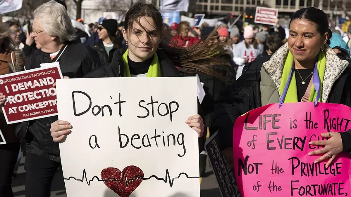 Anti-Abortion Protest in US