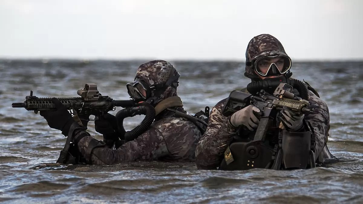 US Navy SEALS photographed during an exercise. (Representative Photo)