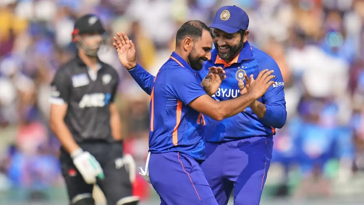 Mohammed Shami registered figures of 3/18 in the 2nd ODI against New Zealand.